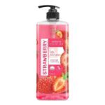 Watsons Strawberry Gel Body Wash 1000mkl Squire